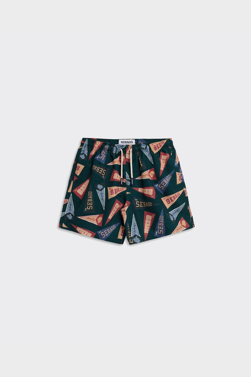 Shorts Sandbeach Fancy Pennant Green