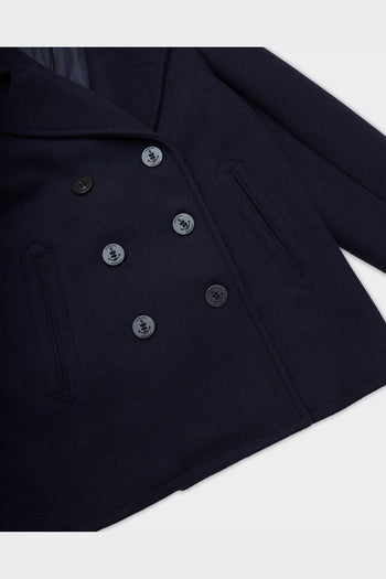 Giacca Reefers Caban Bonded Blu - 3