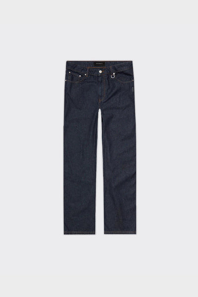 Jeans Essential Straight Fit Denim Raw Indigo