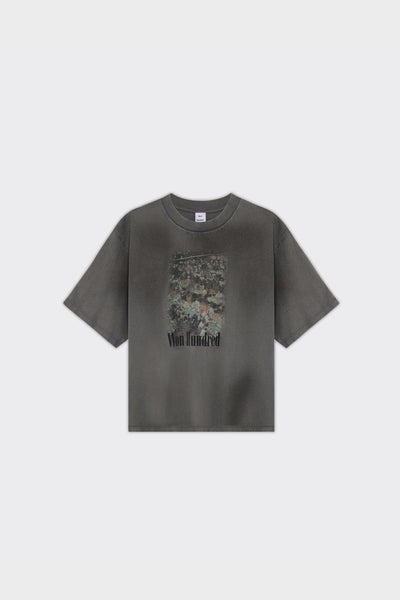 T-Shirt Houston Casino Washed Steel Grey