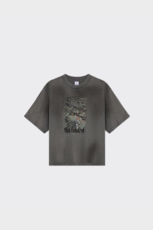 T-Shirt Houston Casino Washed Steel Grey