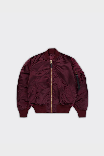 Bomber Ma-1 Flight Ultra Violet Dark Cherry