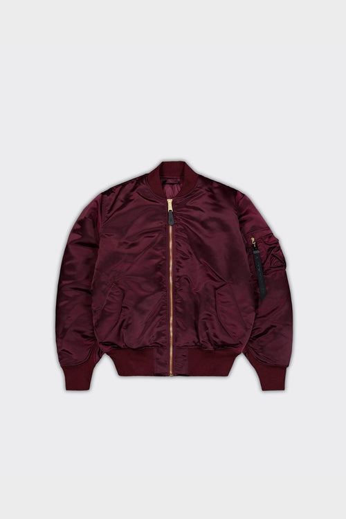 Bomber Ma-1 Flight Ultra Violet Dark Cherry