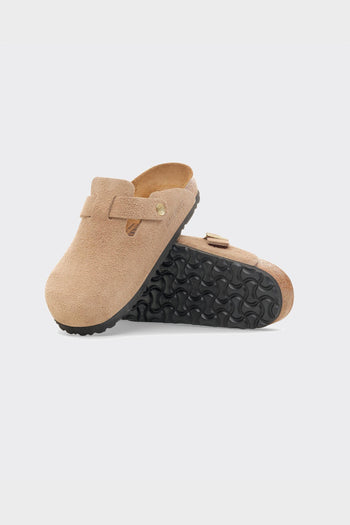 Ciabatta Boston Suede Leather Sandcastle - 3