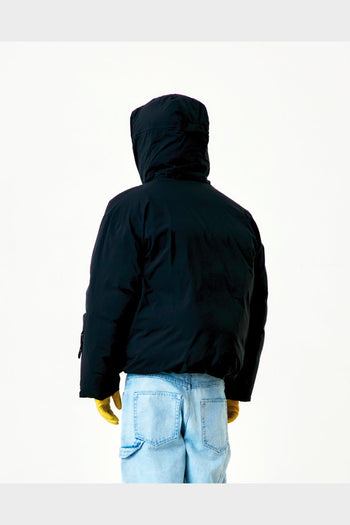 Giacca Water Repellent Goose-Down Nero - 3