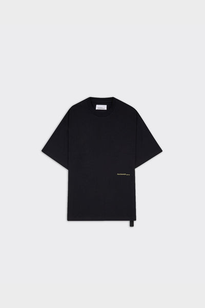 T-Shirt Oversize Dogs Print Nera