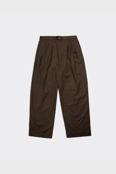 Pantalone Pleat Adam Wide Demitasse