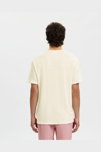 T-Shirt Bet Linen Egret - 3