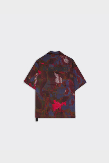 Camicia SS Boxy Aop Bloom - 3