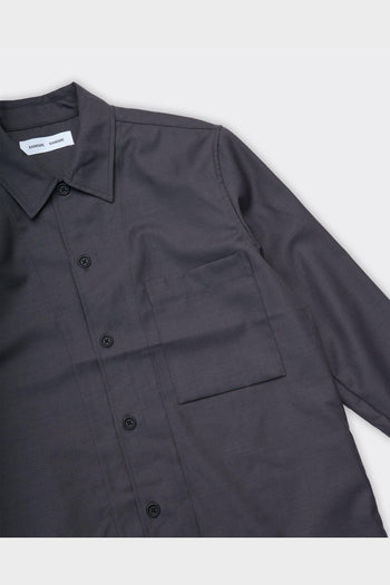 Overshirt Sadamon Black Oyster - 3