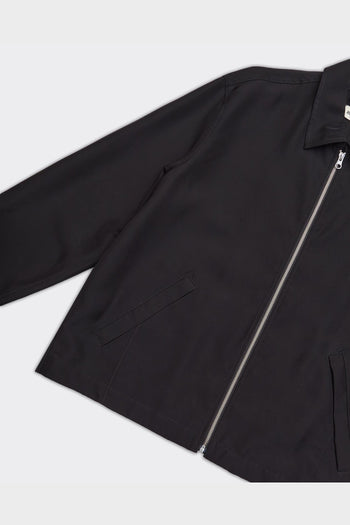 Camicia Zip Up Nera - 4