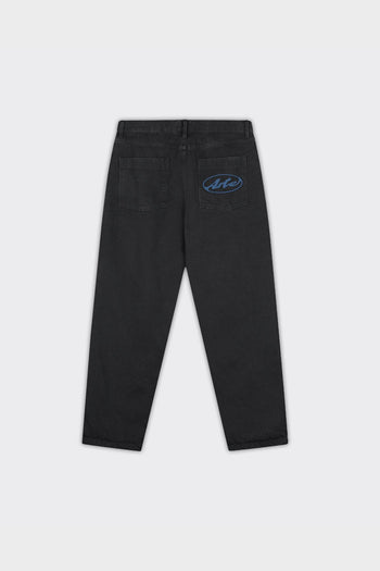 Jeans Circle Logo Pocket Denim Neri - 2