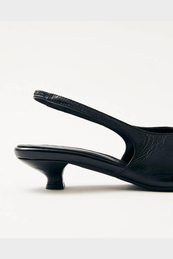 Mules Eros Leather Nero - 5