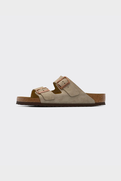 Ciabatta Arizona Suede Leather Taupe