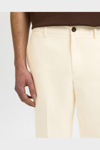 Pantalone Rafa Linen Blend Egret - 4