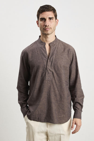 36 - 3320 Casacca coreana marrone