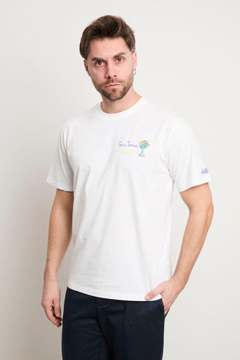 3513 T-shirt "Gin tonic, please!" bianca - 4