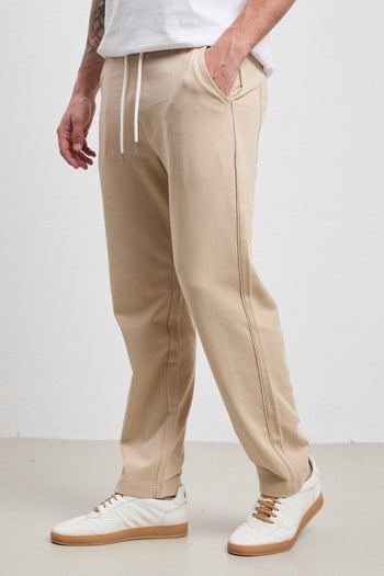 3167 Joggers sabbia - 5