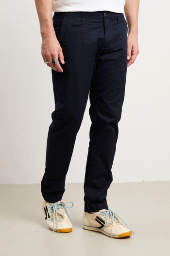 36 - 3362 Pantalone Leni slim blu - 4