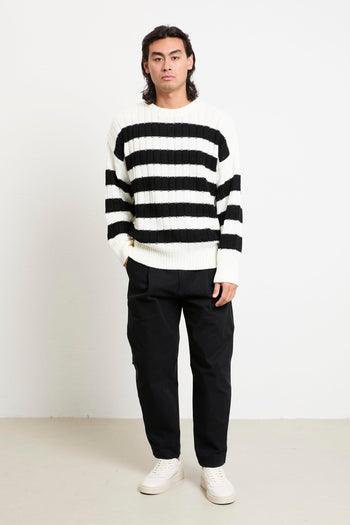 2450 Maglia righe girocollo - 4
