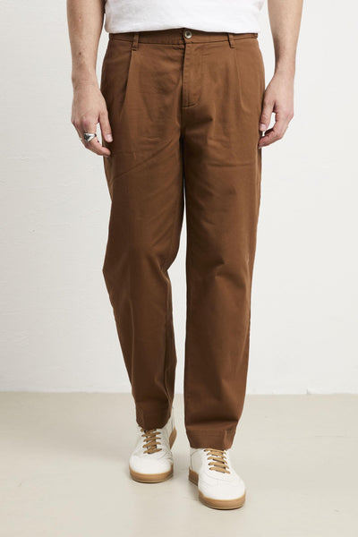 3405 Pantalone canvas cannella