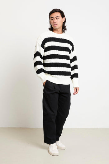 2450 Maglia righe girocollo - 8