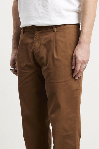 3405 Pantalone canvas cannella - 4