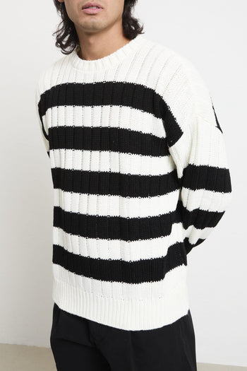 2450 Maglia righe girocollo - 5