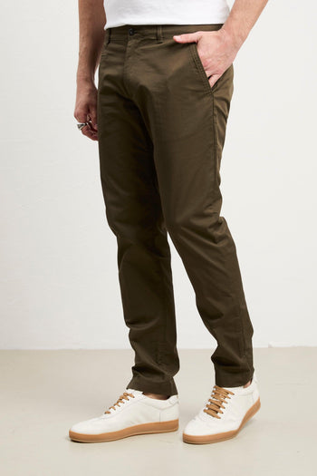 36 - 3364 Pantalone Leni slim verde - 3