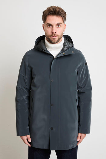 2604 Rubber Parka grigio - 6