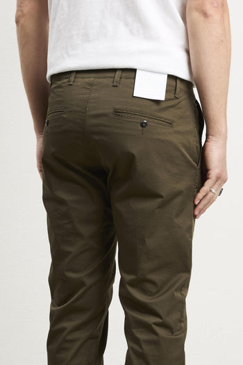 36 - 3364 Pantalone Leni slim verde - 6