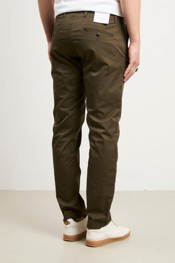 36 - 3364 Pantalone Leni slim verde - 2