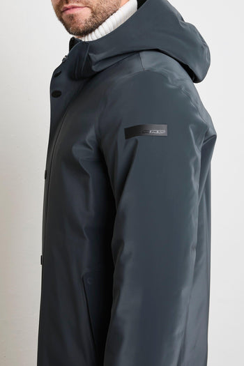 2604 Rubber Parka grigio - 9