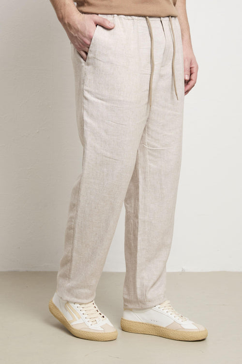 3414 Pantalone Orzo sabbia