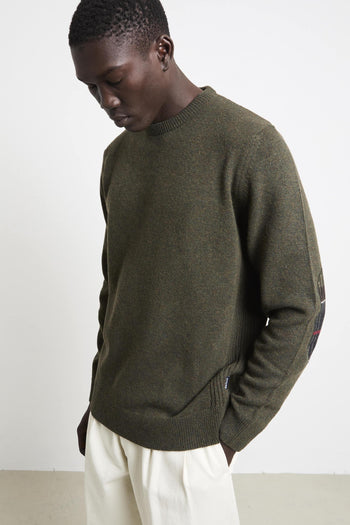 2194 Maglione verde girocollo - 3