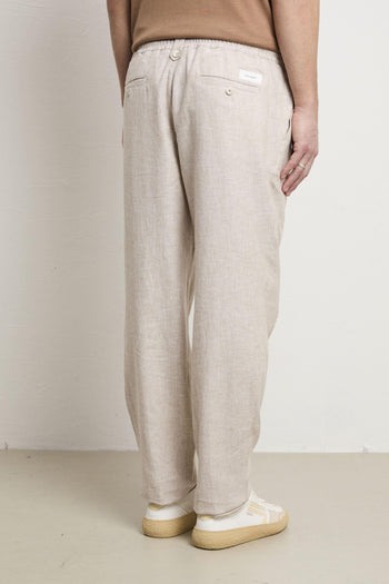 3414 Pantalone Orzo sabbia - 5