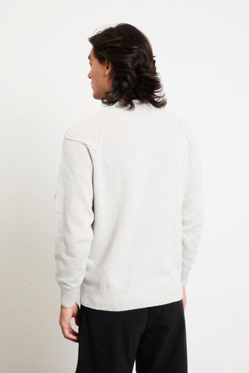 2067 Maglia grigia lana - 5