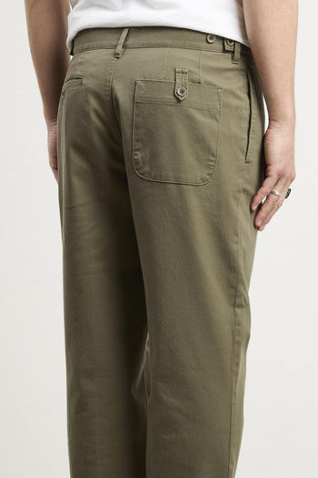 3404 Pantalone canvas verde - 6