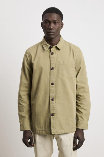 3085 Overshirt verde - 6