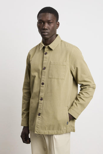 3085 Overshirt verde - 4