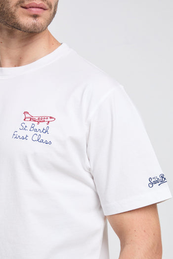 3516 T-shirt "First class" bianca - 2