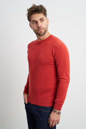 2485 Maglia arancio cashmere - 2