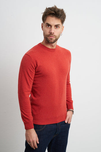 2485 Maglia arancio cashmere - 4