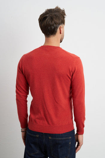 2485 Maglia arancio cashmere - 5