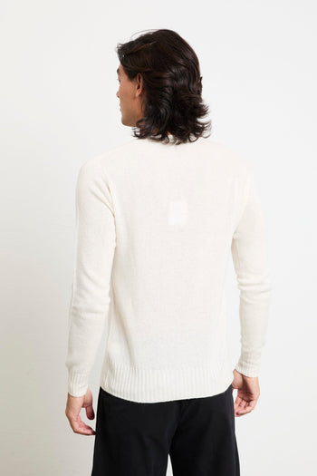 2293 Maglia panna cashmere - 7