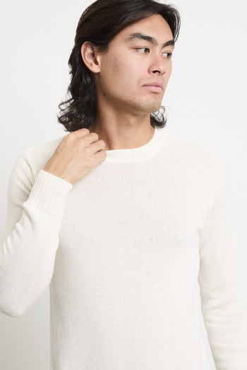 2293 Maglia panna cashmere - 4