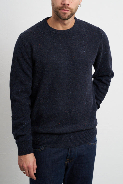 2191 Maglia blu mélange