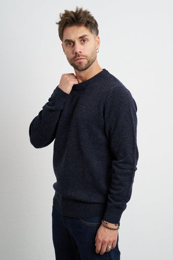 2191 Maglia blu mélange - 3