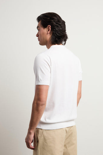 3461 T-shirt in maglina bianca - 7