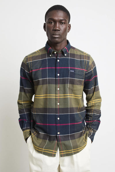 2198 Camicia Tartan verde